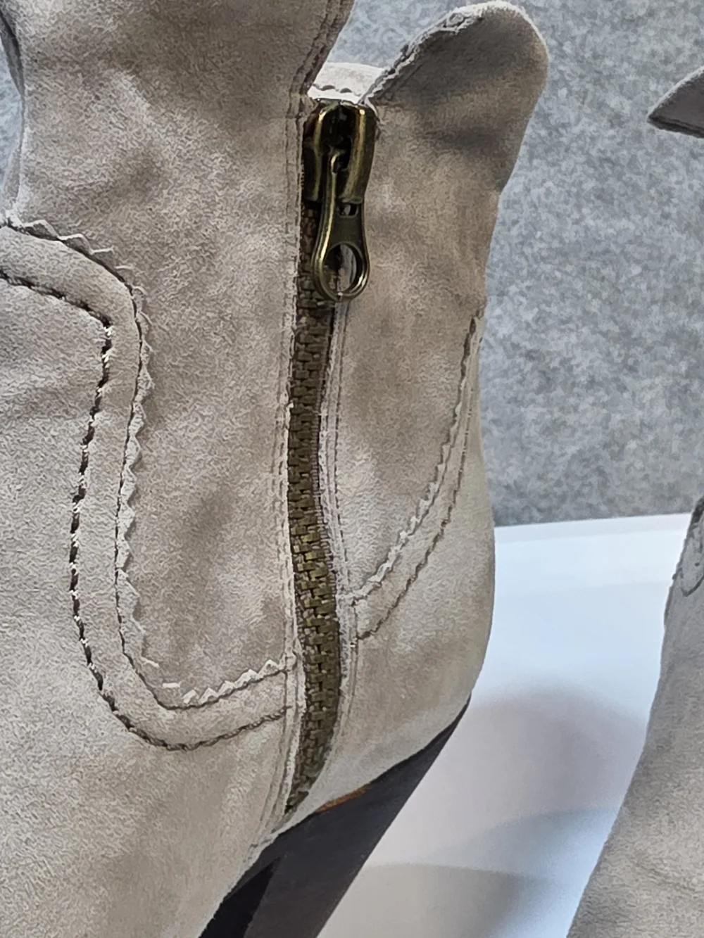 Sam Edelman Louie Fringe Ankle Boots  Size 7